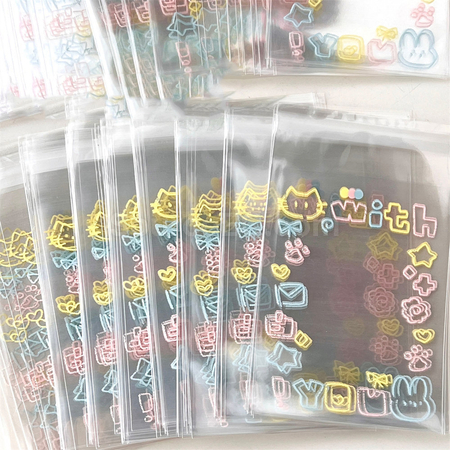 客製化塗鴉自粘袋禮品