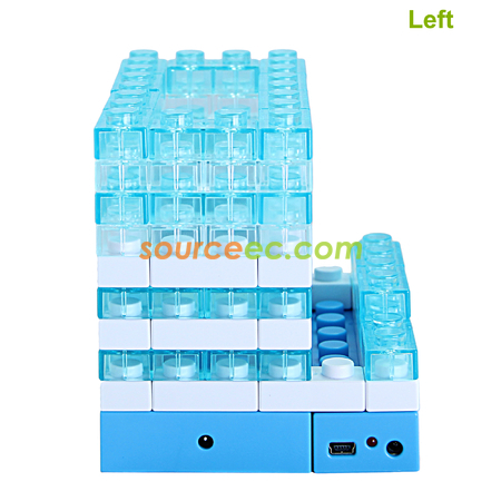 客製化Gattola 5合1發光積木HUB筆座/手機座禮品