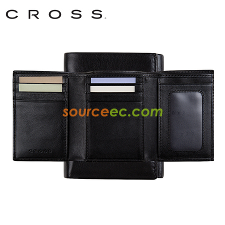 客製化Cross 三折式皮夾禮品