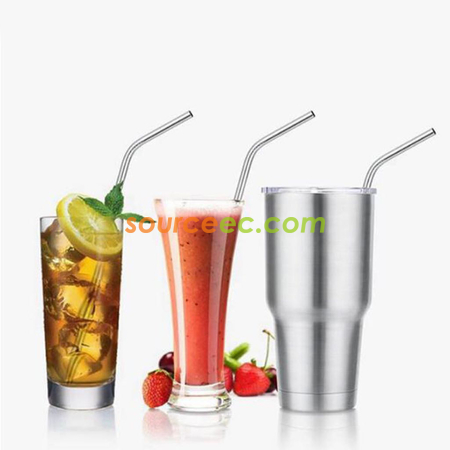 客製化不鏽鋼斜口吸管禮品