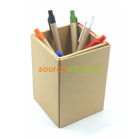 客製化帶便條筆筒禮品