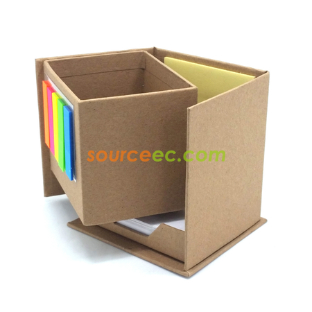 客製化帶便條筆筒禮品
