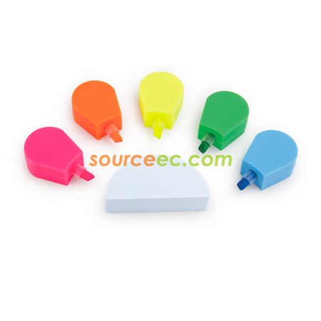 客製化五色螢光筆禮品