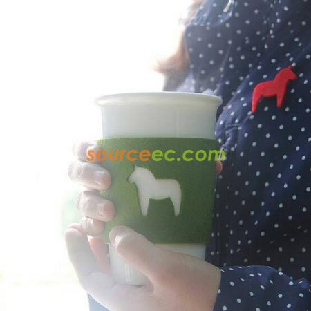 客製化環保隔熱杯套禮品