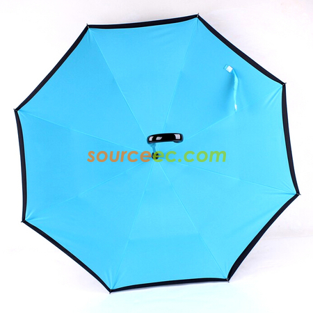 客製化雙層反向雨傘禮品