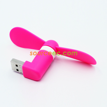 客製化USB 迷你手機風扇禮品