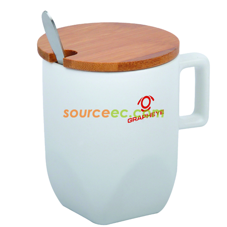 客製化300ML啞光方腳杯禮品