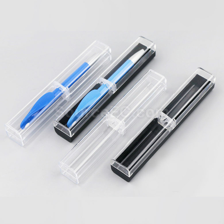 方形水晶筆盒