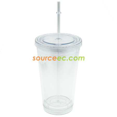客製化473ML吸管杯禮品
