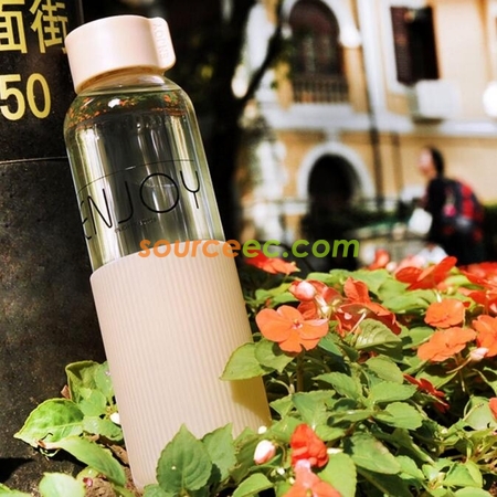客製化550ML玻璃水瓶禮品
