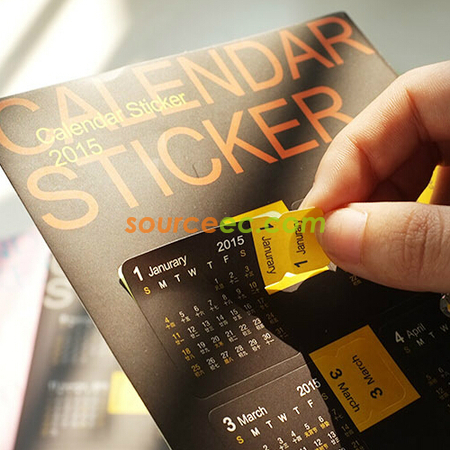 客製化日曆貼紙禮品