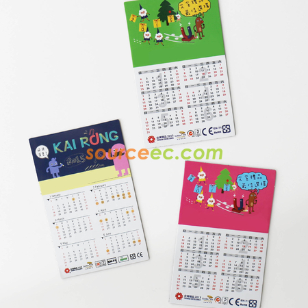 客製化半年曆磁鐵禮品