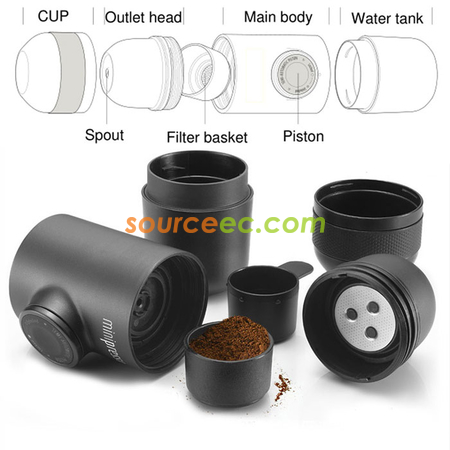 客製化WACACO Minipresso 可攜式手動咖啡機禮品
