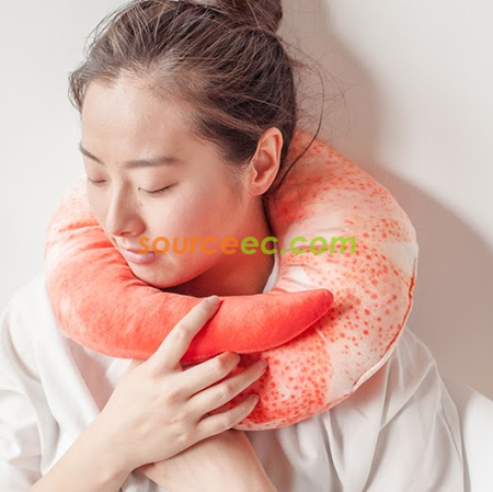 客製化蝦仁頸枕禮品