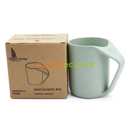 客製化400ML 稻殼水杯禮品