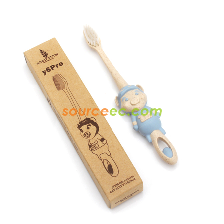客製化小豬豬環保兒童牙刷禮品