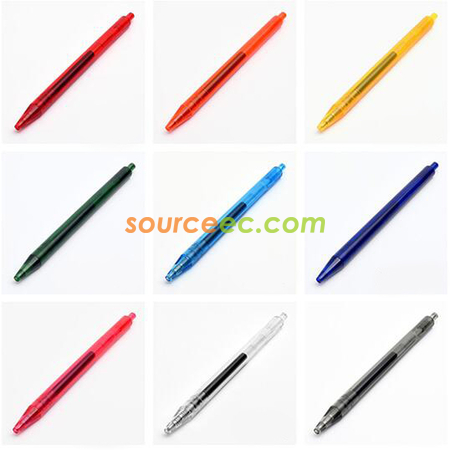 客製化瑞可透明中性筆禮品