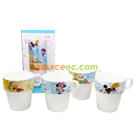 客製化270ML 米奇家族疊疊杯禮品