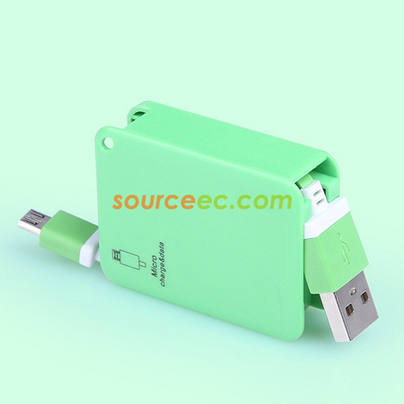 客製化方形伸縮數據線禮品