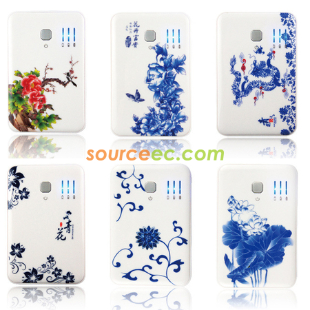 客製化青花行動電源禮品