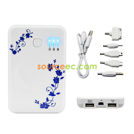 客製化青花行動電源禮品