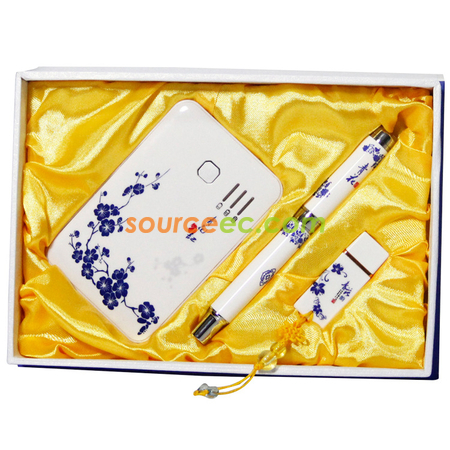 客製化青花瓷USB禮品套裝禮品