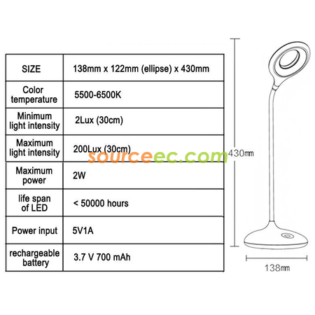 客製化LED 護眼燈禮品