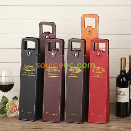 紅酒禮品皮件袋