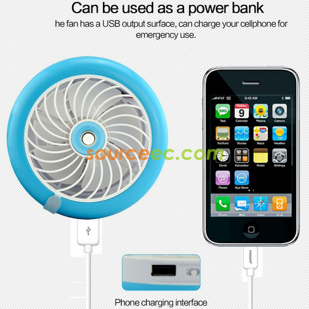 客製化迷你噴霧充電風扇禮品