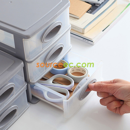 客製化多層抽屜式文具收納箱禮品