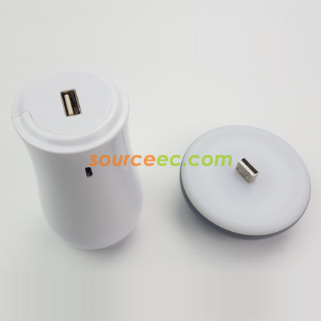 客製化蘑菇燈移動電源禮品