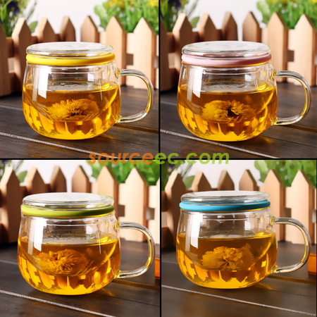 玻璃泡茶杯