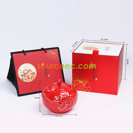 客製化陶瓷茶葉罐禮品