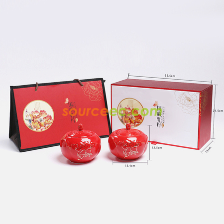 客製化陶瓷茶葉罐禮品