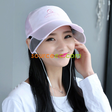 客製化可伸縮遮陽帽禮品