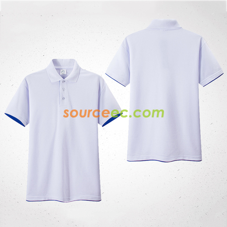 客製化反領撞色Polo恤衫禮品