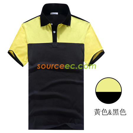 客製化拼色反領Polo恤衫禮品