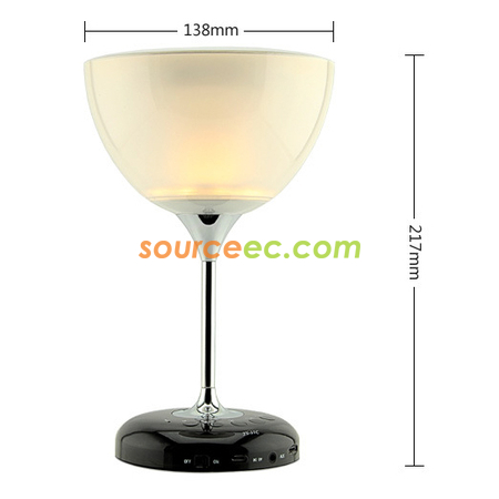 客製化紅酒杯燈藍牙揚聲器禮品