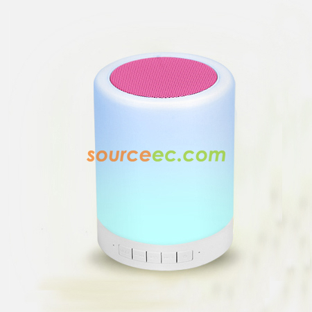客製化七彩藍牙揚聲器禮品