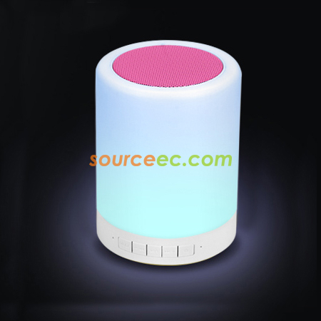 客製化七彩藍牙揚聲器禮品