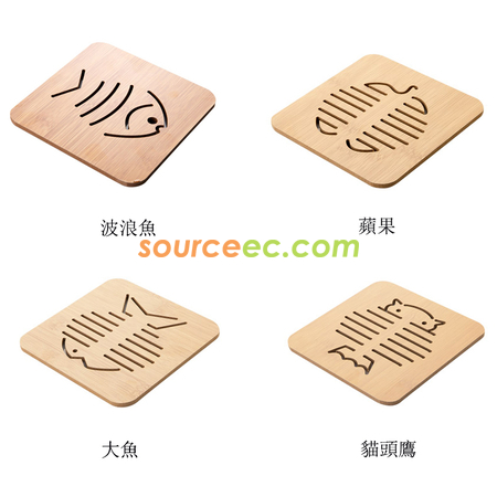客製化客製化商品 環保木質杯墊禮品