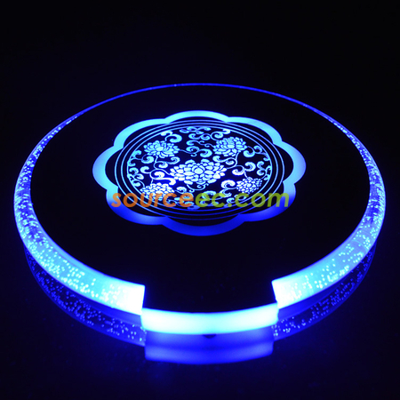 客製化LED發光杯墊禮品