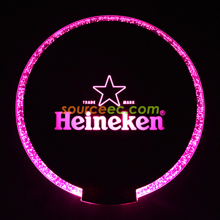 客製化LED發光杯墊禮品