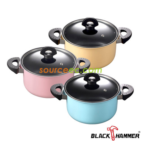 BLACK HAMMER晶粹雙耳湯鍋