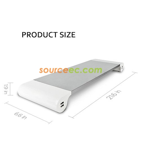 客製化USB電源雙插多用螢幕架禮品