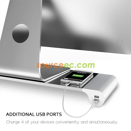 客製化USB電源雙插多用螢幕架禮品