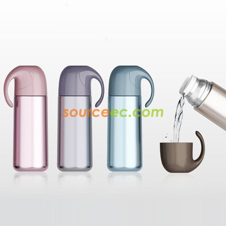 客製化350ML 創意手提客製化保溫杯禮品