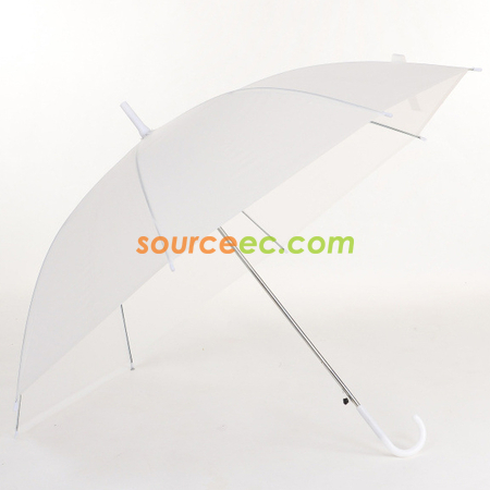客製化糖果色磨砂直柄雨傘禮品