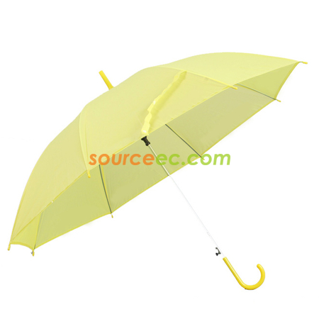 客製化糖果色磨砂直柄雨傘禮品