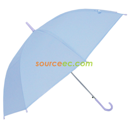 客製化糖果色磨砂直柄雨傘禮品